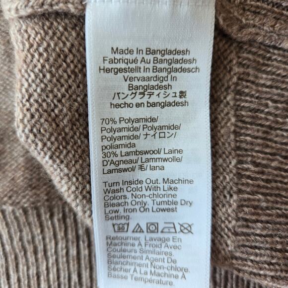 J. Crew Factory Shawl Collar Sweater Size L NWT - Picture 9 of 9